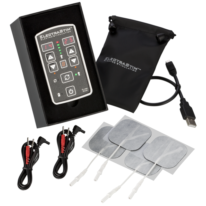 ELECTRASTIM - PACK ESTIMULADOR FLICK DUO