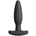 ELECTRASTIM - SILICONE PRETO ROCKER ANAL PLUG PEQUENO