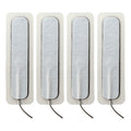 ELECTRASTIM - 4 X ELÉTRODOS AUTO-ADESIVOS LONGOS 1.5 CM X 7.5 CM