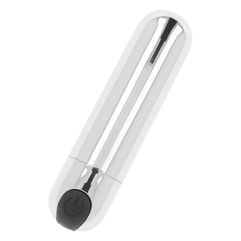 OHMAMA - BALA VIBRATÓRIA PRATEADA 8 CM