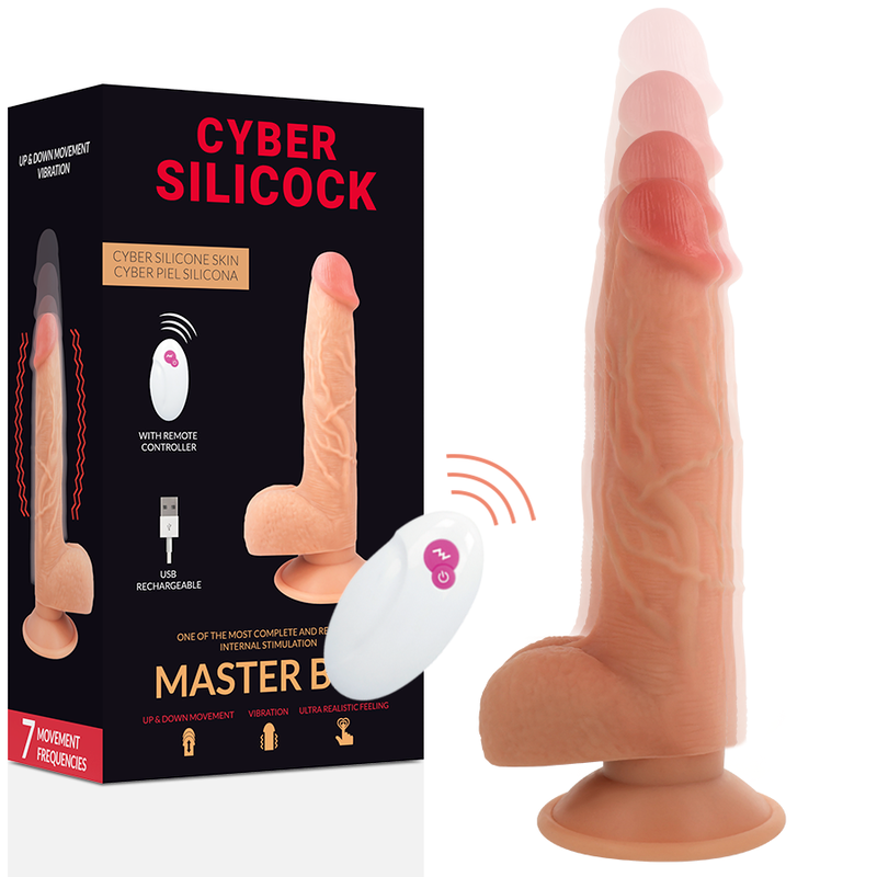 CYBER SILICOCK - TELECOMANDO REALISTA MASTER BEN 23.88 CM -O- 4.3 CM