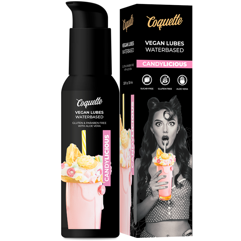 COQUETTE CHIC DESIRE - LUBRIFICANTE VEGAN CANDYLICIOUS PREMIUM EXPERIENCE 100ML