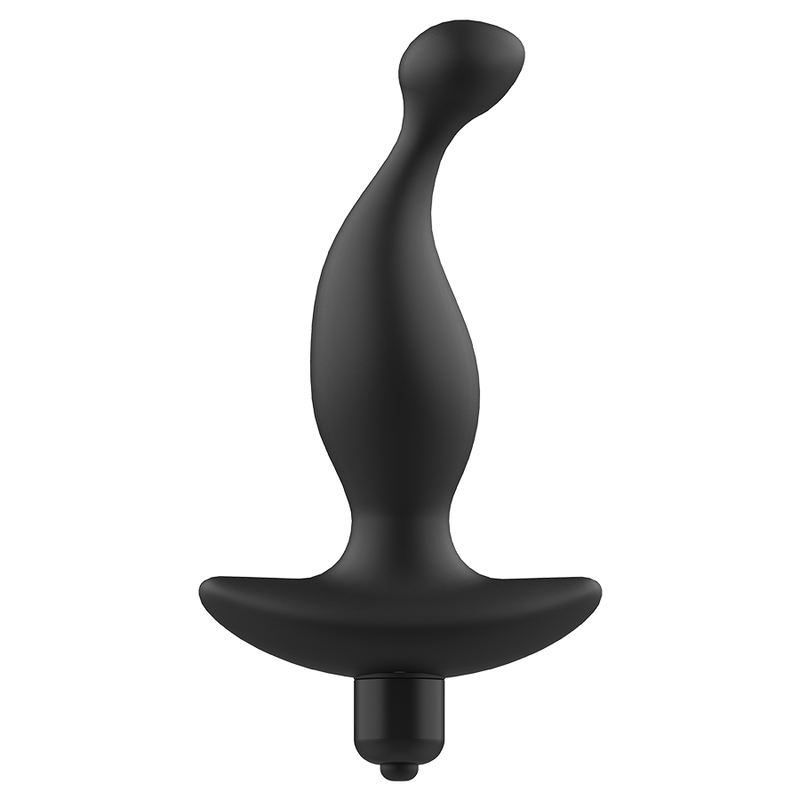 ADDICTED TOYS - MASSAGEM ANAL COM VIBRAÇÃO PRETA MODELO 1