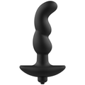 ADDICTED TOYS - MASSAGEM ANAL COM VIBRAÇÃO PRETA MODELO 2