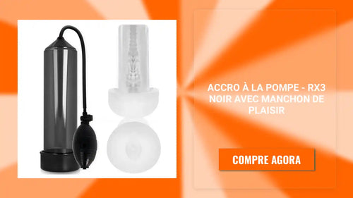 ACCRO &Agrave; LA POMPE - RX3 NOIR AVEC MANCHON DE PLAISIR by@Outfy